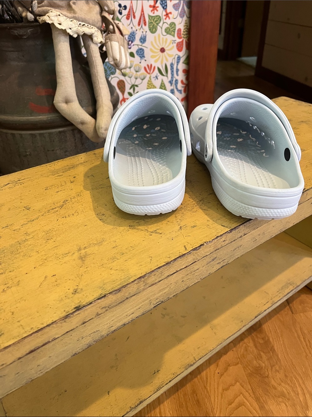 Women’s light blue Crocs - Picture 4 of 9